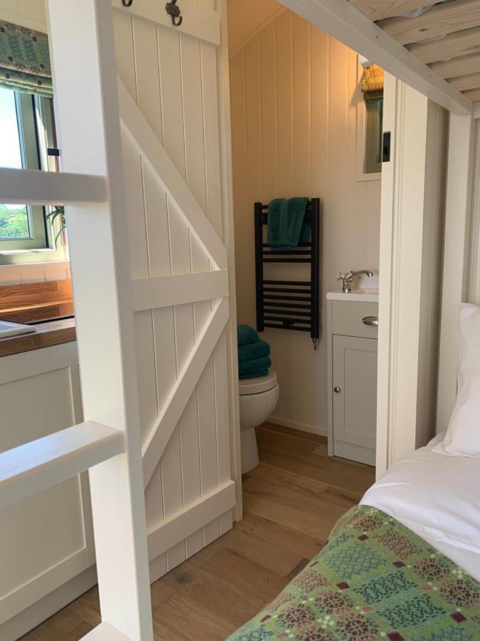 The Woolly Sheep Shepherd Huts Whitland Exteriör bild